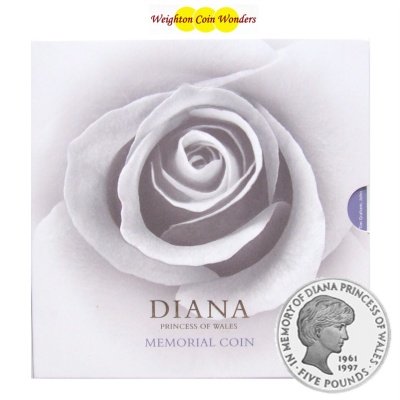 1999 BU £5 Coin Pack – Diana Princess of Wales Memorial
